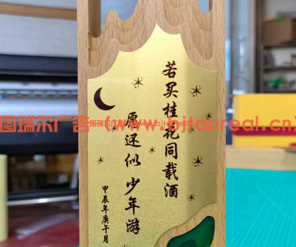 图瑞尔广告奖杯奖牌定制