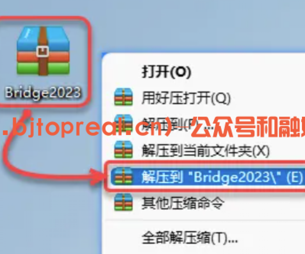 Bridge2023安装教程